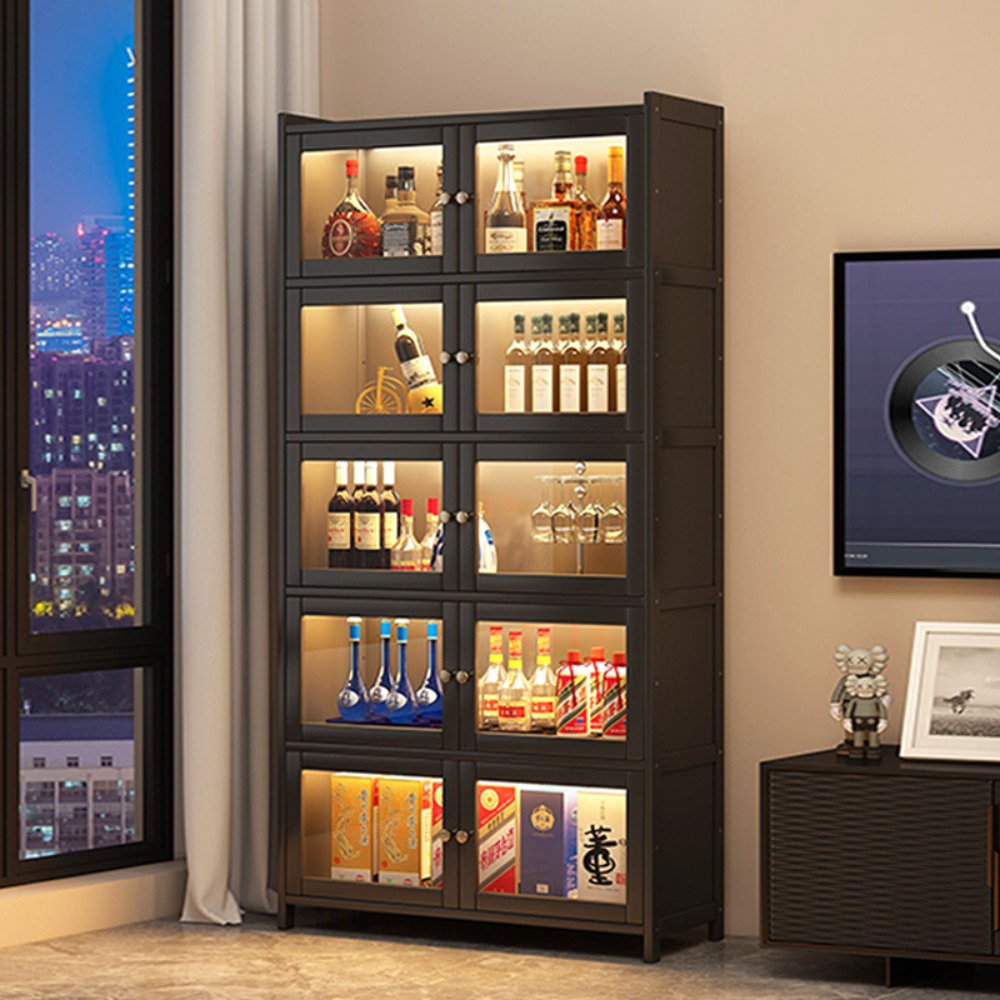 Storage - Wine cabinet against the wall Locker