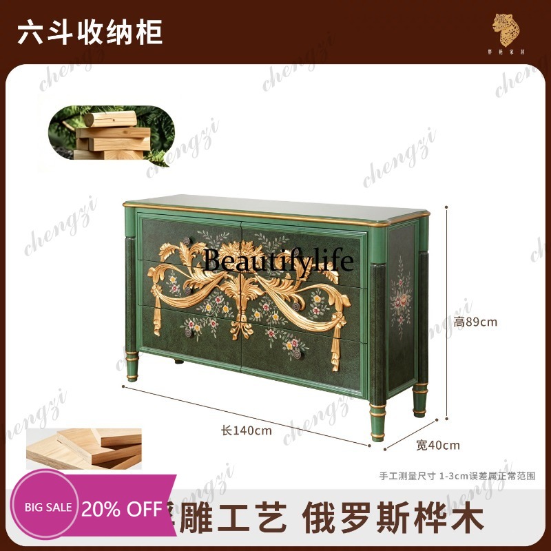 MM02 All solid wood chest cabi - đánh giá và giá Storage