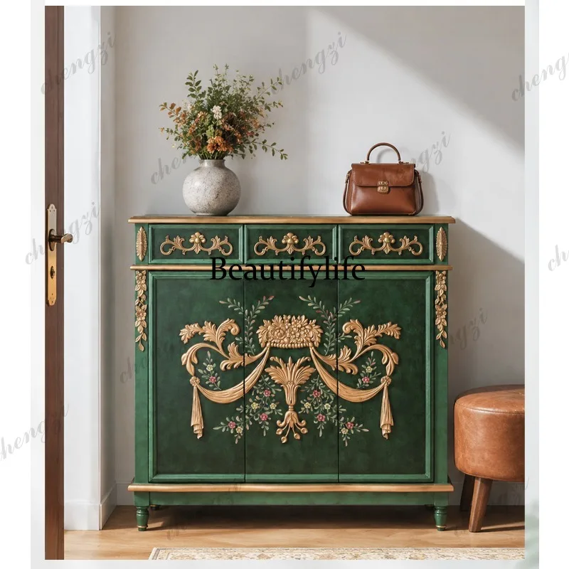 MM02 All solid wood chest cabi - đánh giá và giá Storage