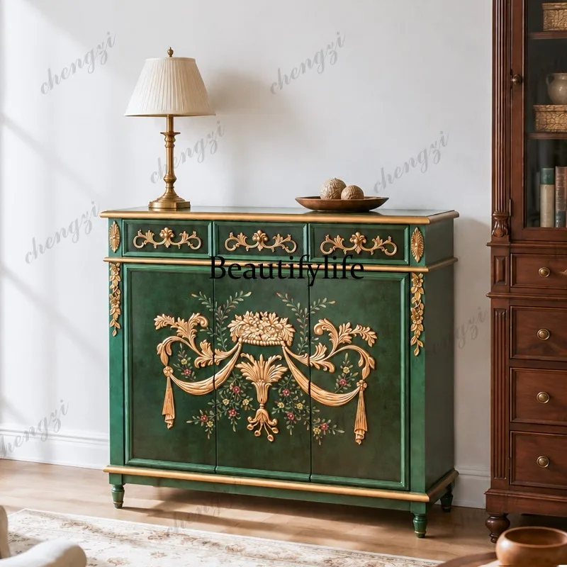 MM02 All solid wood chest cabi - đánh giá và giá Storage