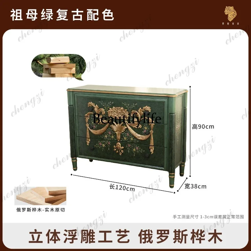 MM02 All solid wood chest cabi - đánh giá và giá Storage