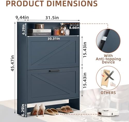 Shoe Cabinet Storage for Entry - đánh giá và giá Shoe Rack Cabinet Narrow Entryway