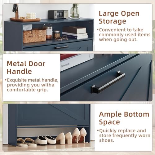 Shoe Cabinet Storage for Entry - đánh giá và giá Shoe Rack Cabinet Narrow Entryway