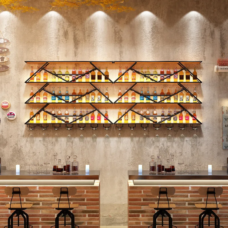 Wall Mounted Wine Rack Wrought - đánh giá và giá Storage