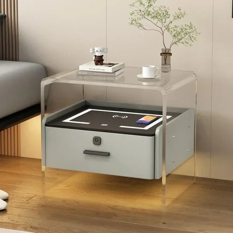# Acrylic Bedside Tables Night - đánh giá và giá Floating Nightstand With Led Light