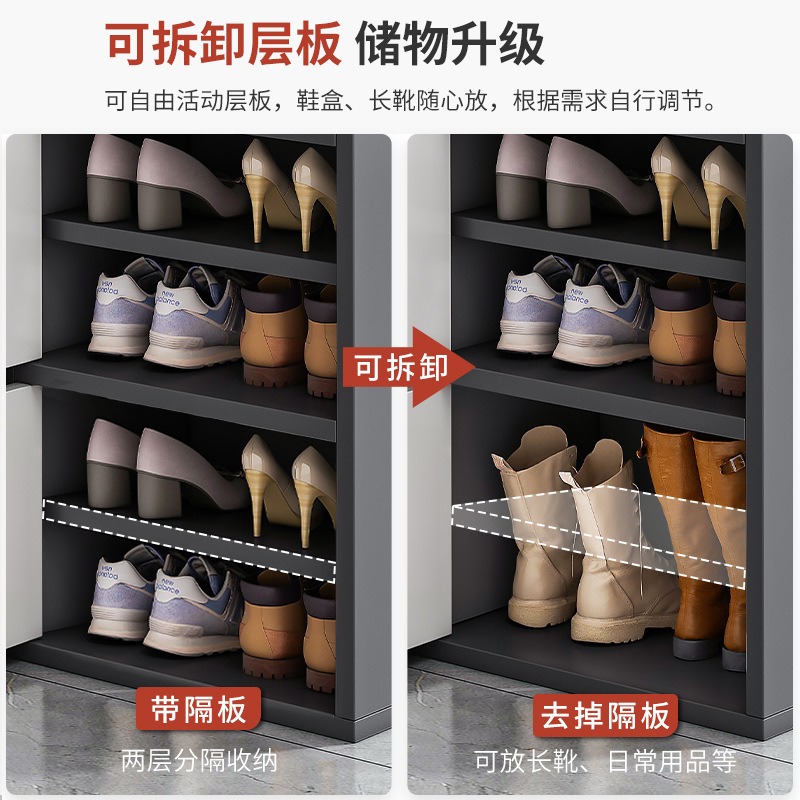 Simple Multi-layer Dustproof S - đánh giá và giá Shoe Rack Cabinet Narrow Entryway