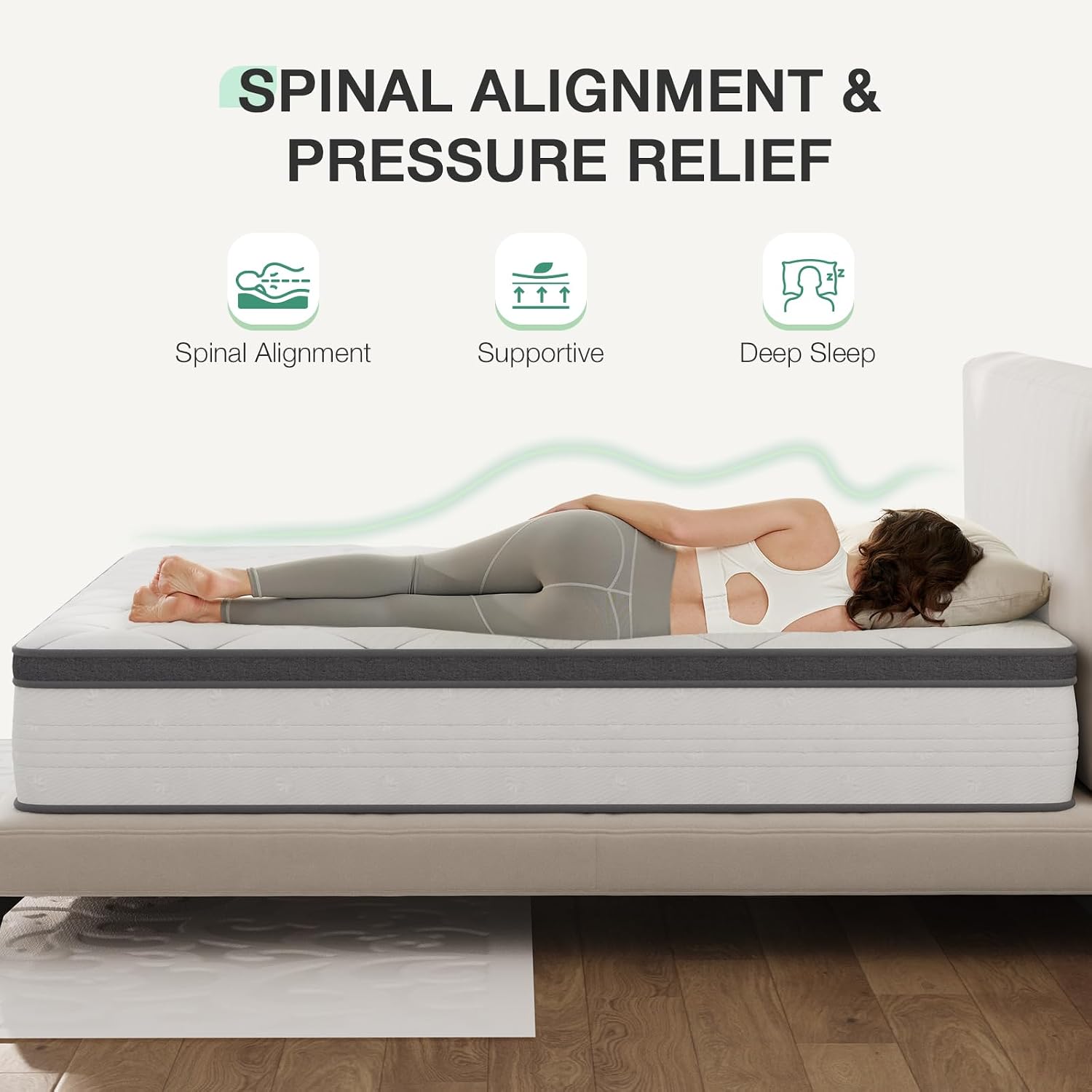 Queen Mattress 14 Inch, Hybrid - đánh giá và giá Memory Foam Mattress In A Box Queen