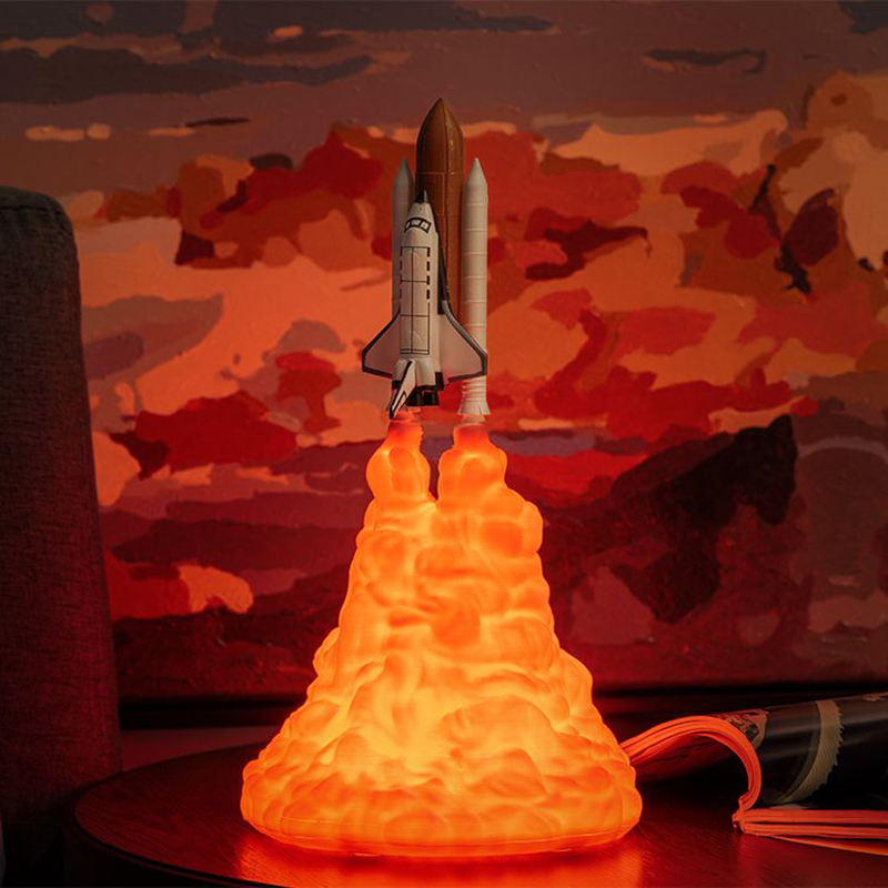 USB Rechargeable Space Shuttle - đánh giá và giá Floating Nightstand With Led Light