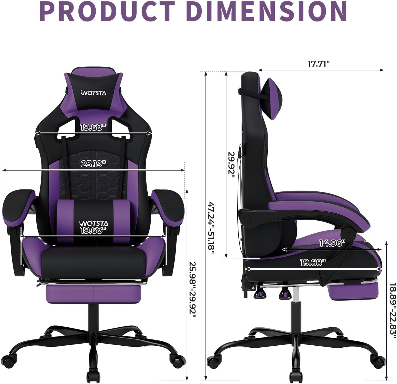 Gaming Chair with Massage,Ergo - đánh giá và giá Sofas
